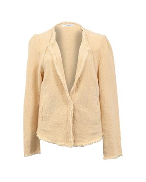 IRO Rosia Tweed Knit Jacket - Natural