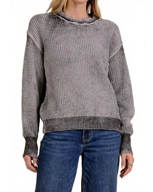Elan Mge Crewneck Sweater - Gray