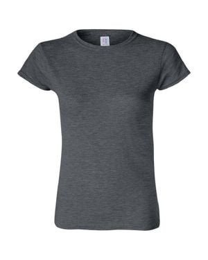 Gildan Ladies Soft Style Short Sleeve T-Shirt - Black