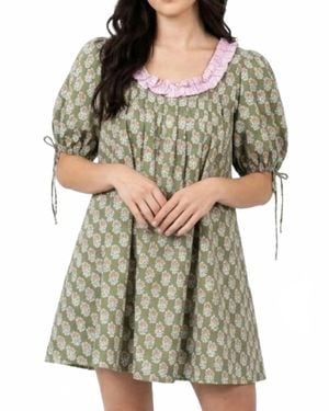 Eesome Anthro Mini Dress - Gray