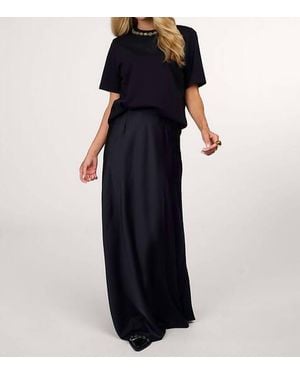 Gestuz Harper Maxi Skirt - Blue