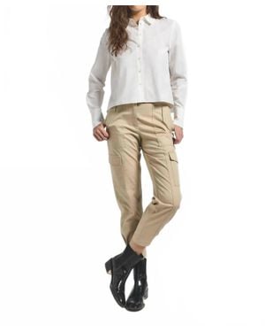 10 Crosby Derek Lam Elian Utility Pants - Natural