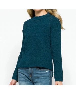 Bobeau Fannie Popcorn Sweater - Green