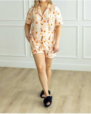 MOON RYDER Prosecco Cheers Lounge Set - Natural