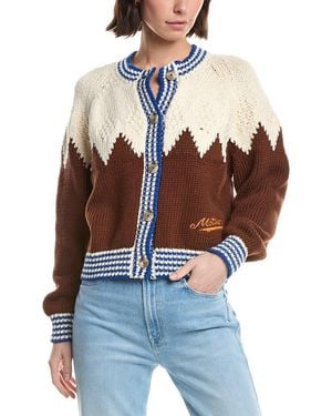 Mother The Raglan Cardigan - Blue