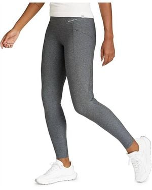 Eddie Bauer Trail Tight Compression Leggings - Gray