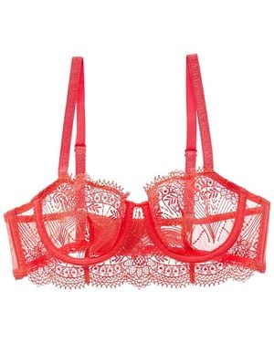 Simone Perele Simone Perele Allure Demi Cup Bra - Red
