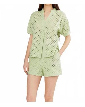 DELUC Strauss Blouse - Green