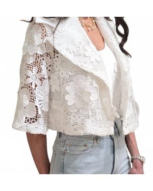 Berek Sunshine Breeze Bolero Jacket - White