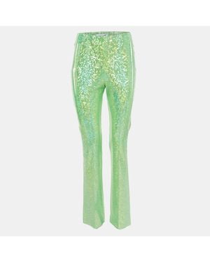 Saks Potts Poison Foil Print Jersey Leggings - Green
