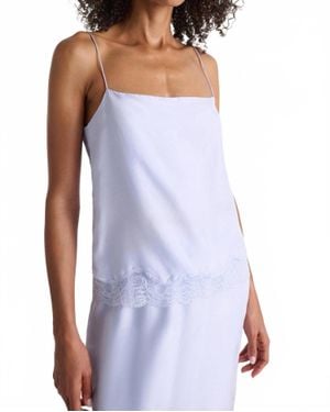 Dorothee Schumacher Playful Volumes Silk Top - Blue