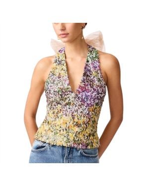 Elliatt Arden Halter Top - Blue
