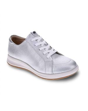 Revere Athens Lace-Up Comfort Sneaker - White