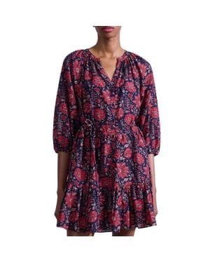 Apiece Apart Mini Mitte Dress - Purple