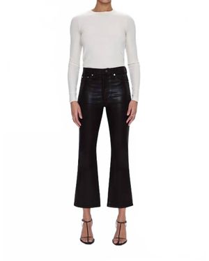Pistola Lennon High Rise Cropped Boot Pants - Gray