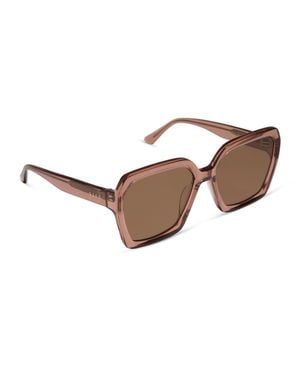 DIFF Sloan Sunglasses - Brown
