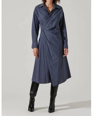 Astr Flykra Dress - Blue