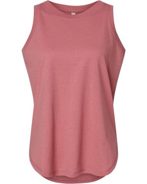 L.A.T Relaxed Fine Jersey Tank - Pink