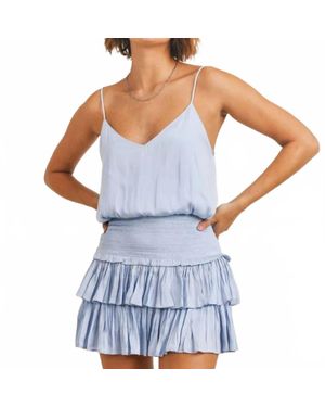 Reset By Jane Liana Mini Skirt - Blue