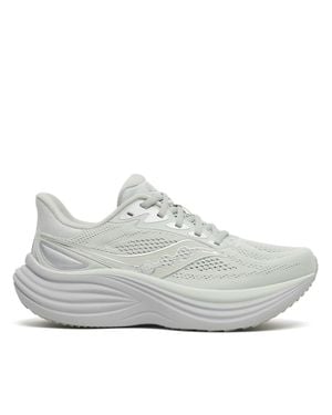 Saucony Streamlined Sneakers With Cushioned Sole - White