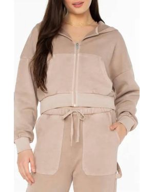Roxy Sahara Vibes Zip Hoodie - Natural