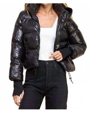 TCEC Hooded Puffer Jacket - Black