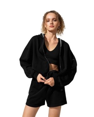 LILYSILK Seamflow Verge Hoodie - Black