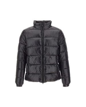 Save The Duck Jobim Glossy Nylon Quilted Down Jacket - Gray