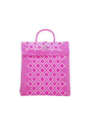 Lolas Bag Native Aztec Medium Backpack - Purple