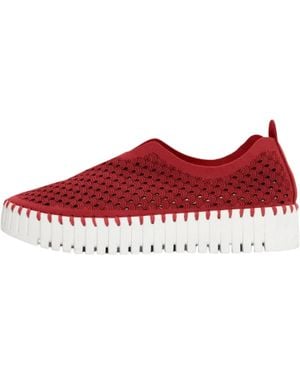 Ilse Jacobsen Tulip Flats Slip On - Red