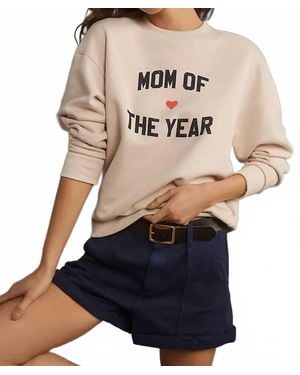 FAVORITE DAUGHTER Mom Of The Year Sweatshirt - Blue