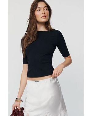 Reformation Santino Knit Top - Blue