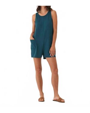 Threads For Thought Ingrid Romper - Blue