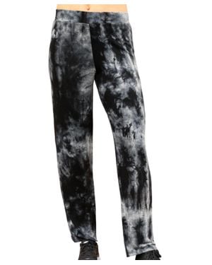 French Kyss Marble Wash Lounge Pant - Black