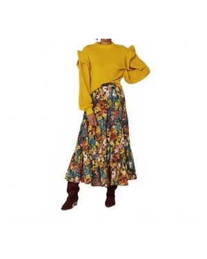Cleobella Freya Ankle Skirt - Yellow