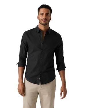 guess dress shirts for men Guess: Men's Casual Button-Up modern aesthetic with subtle texture for elevated everyday style Guess Mens Eco Short-Sleeve Liam