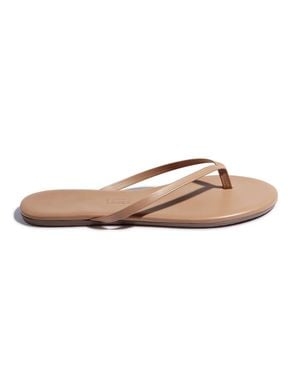 TKEES Beach Bum Flip Flops - Natural