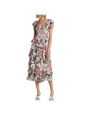 chinese dress ladies Lady Black Tie - Micah Maxi Dress - Strapless Satin Dress with Gathered Detail