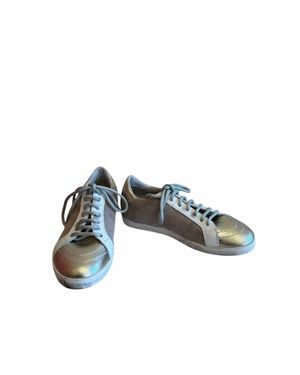 Primabase Lace-Up Sneaker With Fleece Tongue - Blue