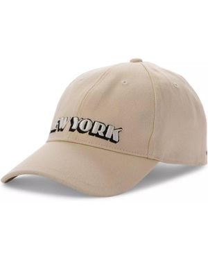 Rag & Bone Harlow New York Baseball Cap - Natural