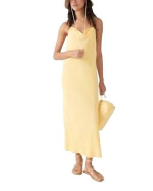 Ba&sh Fame Flowing Dress - Metallic