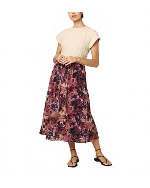 Cleobella Radha Ankle Skirt - Red