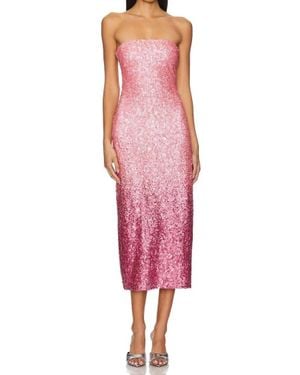 LoveShackFancy Stasia Sequin Dress - Pink