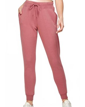 Reflex Active Fleece Sweatpants - Red
