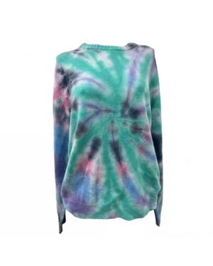 Harden Swirl Dye Sweater - Blue