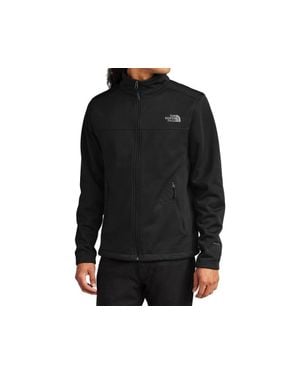 The North Face Ridgewall Soft Shell Full Zip Jacket - Black