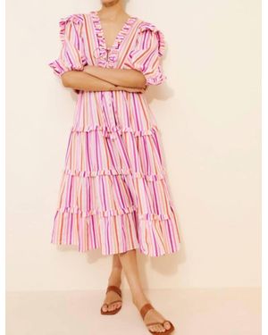 Celiab Teresa Midi Dress - Pink