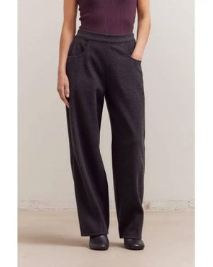 GRADE & GATHER Soft Barrel Pants - Blue