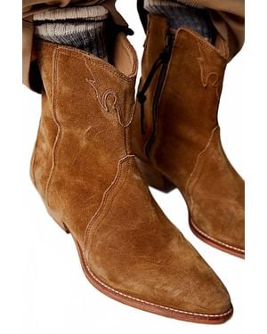 Free People New Frontier Western Boot - Brown