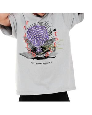 INDIVIDUALIST Workshop Press Tee - Gray